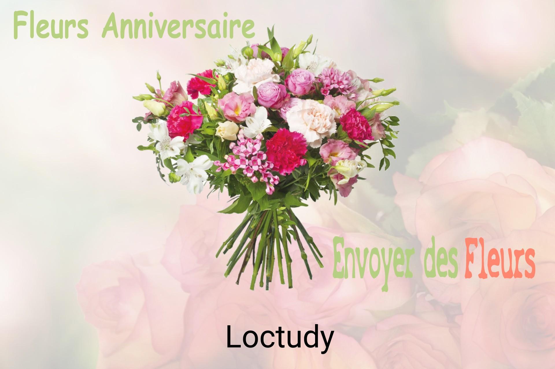 Bouquet de fleurs d’anniversaire livré à Loctudy